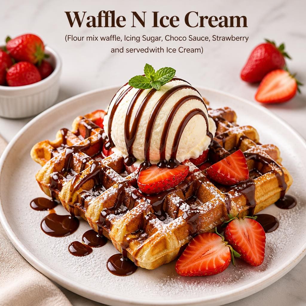 Waffle N Ice Cream
